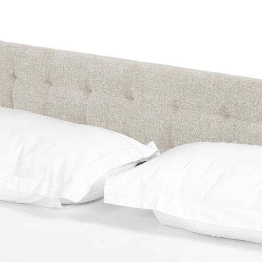 Four Hands Easton Collection Plushtone Linen Queen Newhall Bed - Image 5