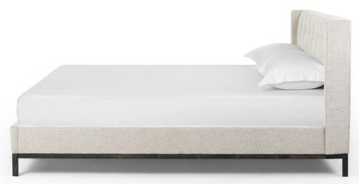 Four Hands Easton Collection Plushtone Linen Queen Newhall Bed - Image 2