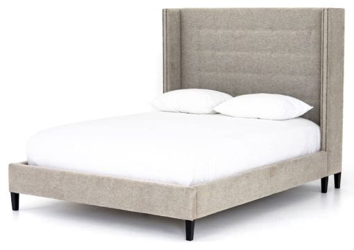 Four Hands Easton Collection Twill Linen King Jefferson Bed