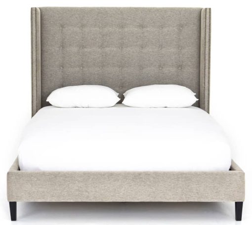 Four Hands Easton Collection Twill Linen King Jefferson Bed - Image 2