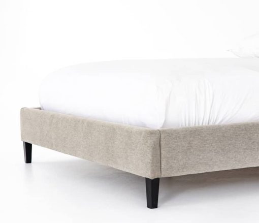 Four Hands Easton Collection Twill Linen King Jefferson Bed - Image 5
