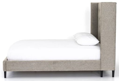 Four Hands Easton Collection Twill Linen King Jefferson Bed - Image 3