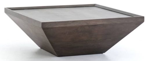 Four Hands Harmon Collection Coal Grey Drake Coffee Table