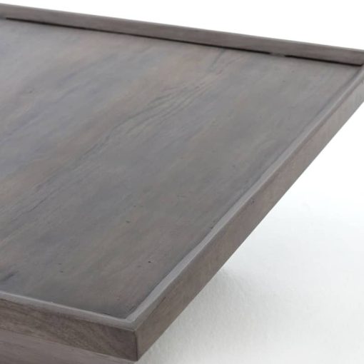 Four Hands Harmon Collection Coal Grey Drake Coffee Table - Image 6