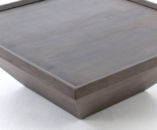 Four Hands Harmon Collection Coal Grey Drake Coffee Table - Image 5