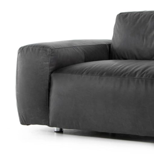Four Hands Atelier Collection Heirloom Charcoal Fenton Sofa - Image 6