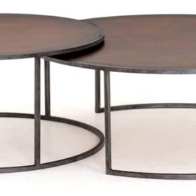 Four Hands Hughes Collection Catalina Nesting Coffee Table - Image 4