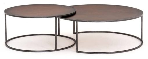 Four Hands Hughes Collection Catalina Nesting Coffee Table - Image 4