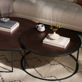 Four Hands Hughes Collection Catalina Nesting Coffee Table - Image 2