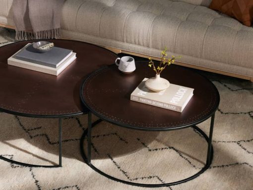 Four Hands Hughes Collection Catalina Nesting Coffee Table - Image 2