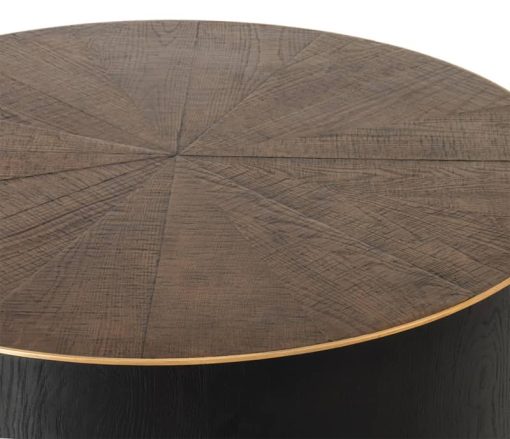 Four Hands Hughes Collection Ebony Perry Coffee Table - Image 5