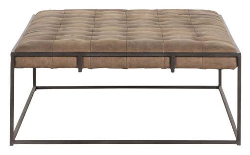 Four Hands Irondale Collection Umber Grey Oxford Coffee Table - Image 3