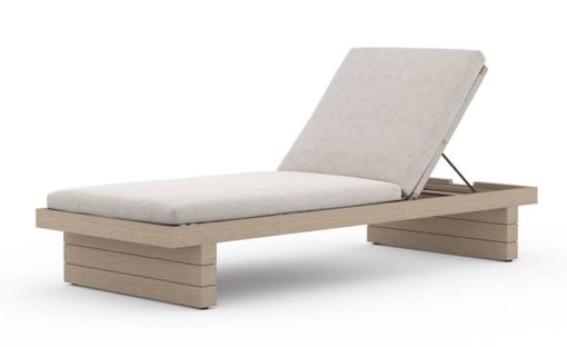 Four Hands Solano Collection Washed Brown Leroy Outdoor Chaise