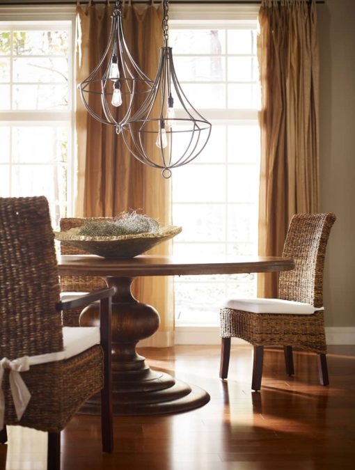 Four Hands Dark Oak 60" Magnolia Round Dining Table - Image 2