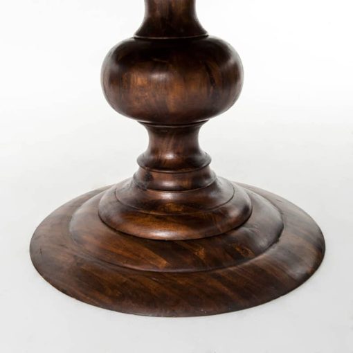 Four Hands Dark Oak 60" Magnolia Round Dining Table - Image 4
