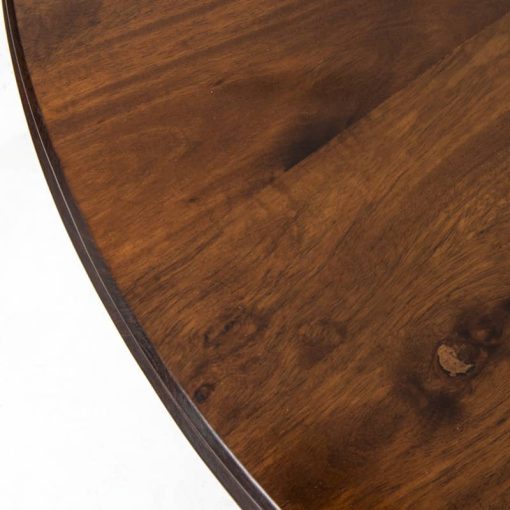 Four Hands Dark Oak 60" Magnolia Round Dining Table - Image 3
