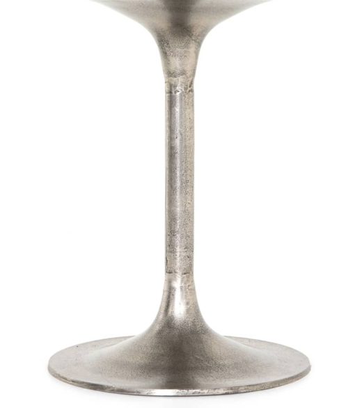 Four Hands Marlow Collection Simone Raw Nickel Bistro Table - Image 6
