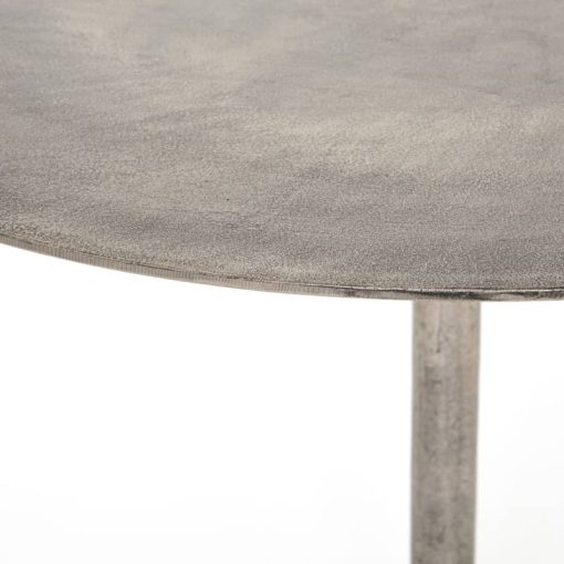 Four Hands Marlow Collection Simone Raw Nickel Bistro Table - Image 5