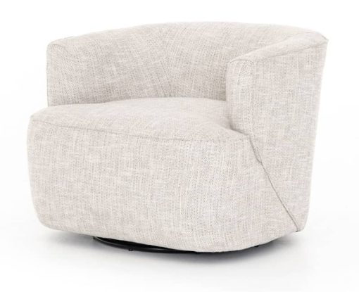 Four Hands Atelier Collection Brazos Dove Mila Swivel Chair
