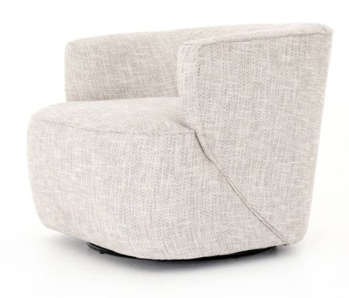 Four Hands Atelier Collection Brazos Dove Mila Swivel Chair - Image 3