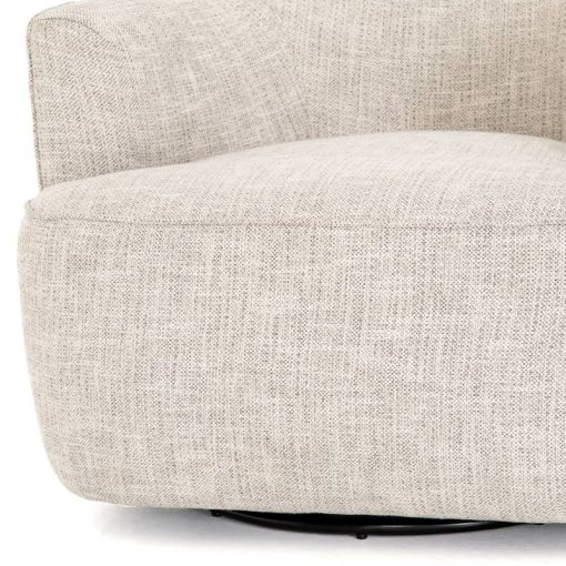 Four Hands Atelier Collection Brazos Dove Mila Swivel Chair - Image 9