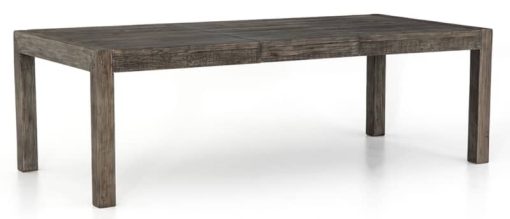 Four Hands Post & Rail Collection 72" Rustic Black Olive Dinning Table