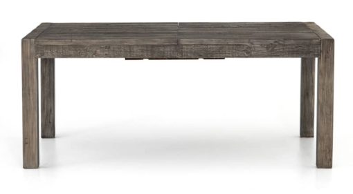 Four Hands Post & Rail Collection 72" Rustic Black Olive Dinning Table - Image 2
