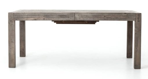 Four Hands Post & Rail Collection 72" Rustic Black Olive Dinning Table - Image 3