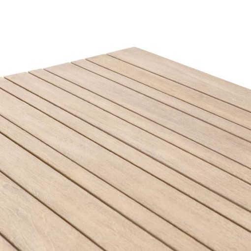 Four Hands Solano Collection Brown Atherton Outdoor Dining Table - Image 5