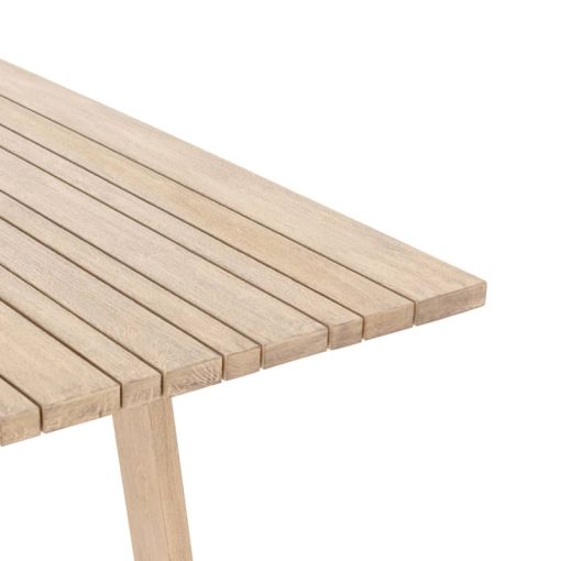 Four Hands Solano Collection Brown Atherton Outdoor Dining Table - Image 6