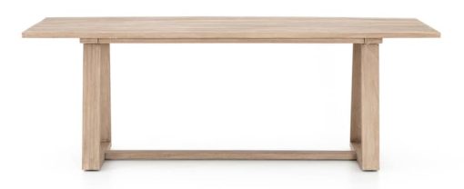 Four Hands Solano Collection Brown Atherton Outdoor Dining Table - Image 2