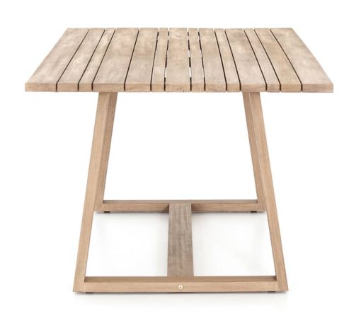 Four Hands Solano Collection Brown Atherton Outdoor Dining Table - Image 3