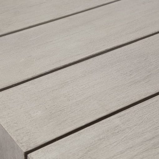 Four Hands Solano Collection Weathered Grey Sonora Outdoor Dining Table - Image 6