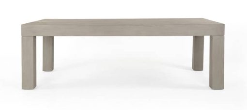 Four Hands Solano Collection Weathered Grey Sonora Outdoor Dining Table - Image 2