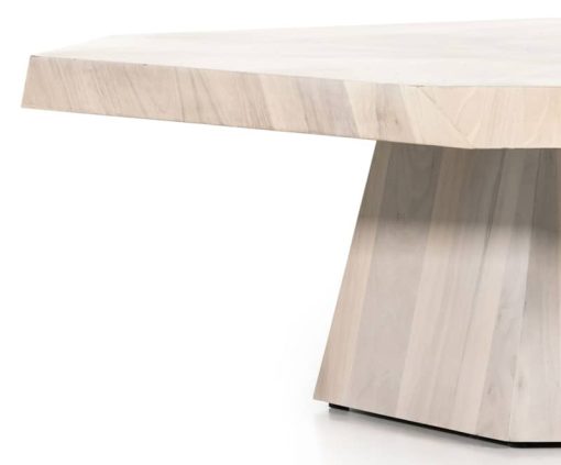 Four Hands Wesson Collection Brooklyn Ashen Walnut Coffee Table - Image 7
