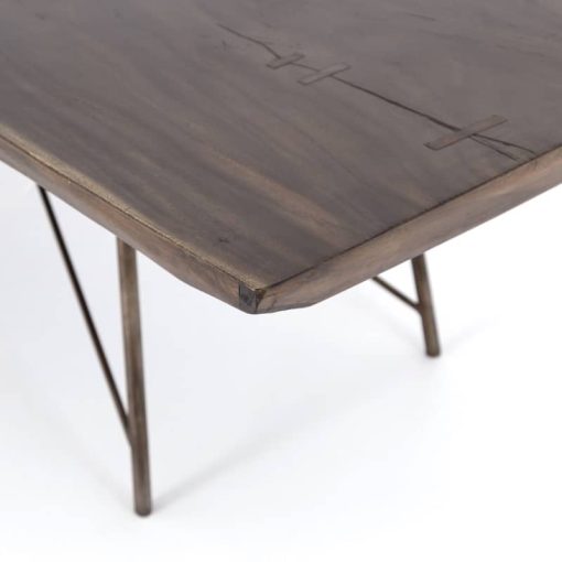 Four Hands Wesson Collection Rocky 101" Dinning Table - Image 7
