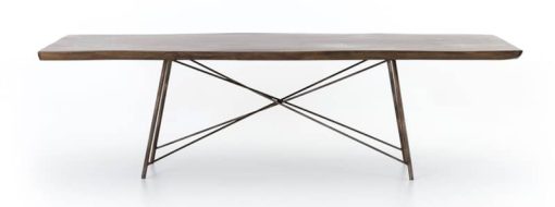 Four Hands Wesson Collection Rocky 101" Dinning Table - Image 4