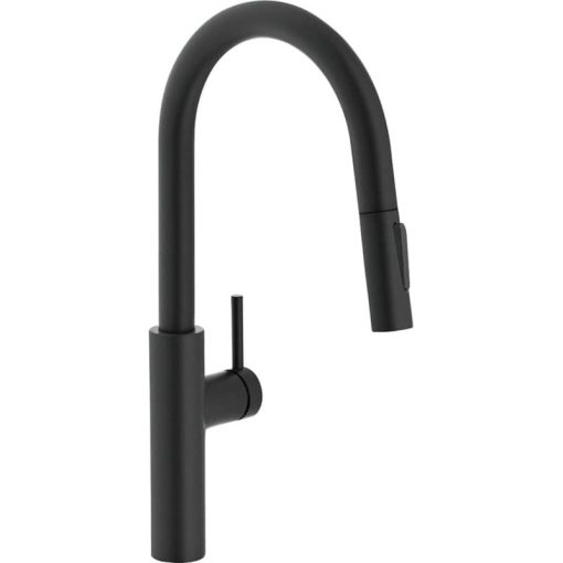 Franke Pescara Matte Black Pull-Out Kitchen Faucet