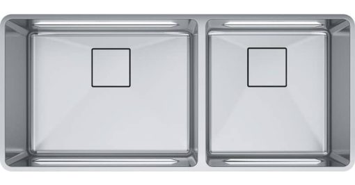 Franke 41" Pescara Stainless Steel Double Bowl Kitchen Sink