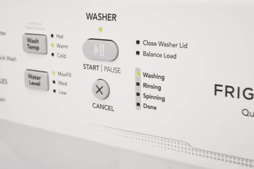 Frigidaire 27" White Electric Long Vent Stacked Laundry Center - Image 10