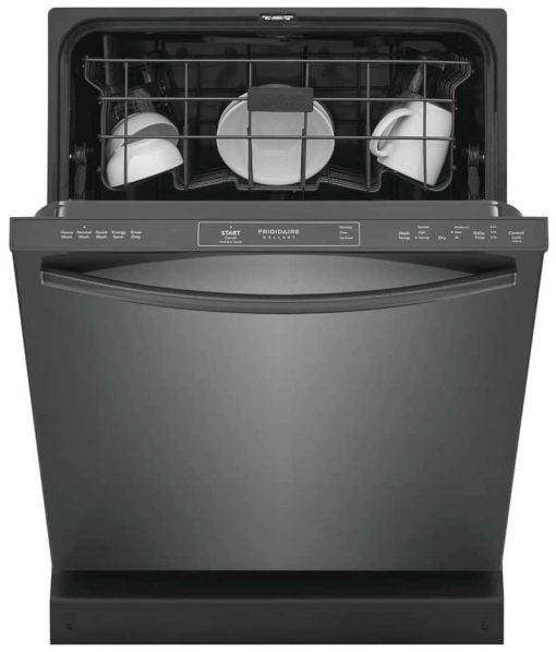 Frigidaire Gallery 24" Smudge-Proof Black Stainless Steel Built-In Dishwasher - Image 4