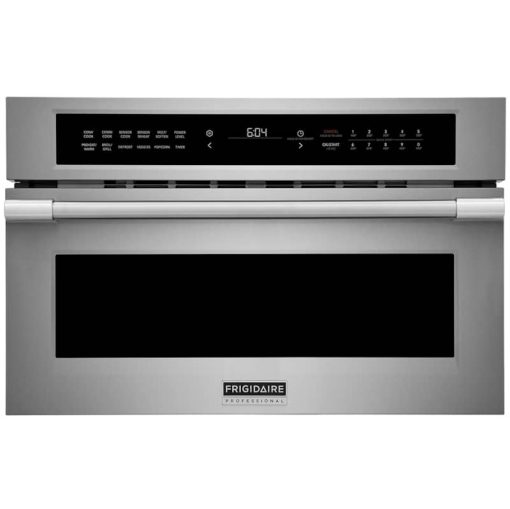 Frigidaire Professional 30" Smudge-Proof Stainless Steel Built-In Convection Microwave Oven With Drop-Down Door