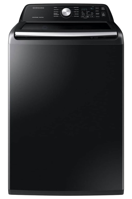 Samsung 4.5 Cu. Ft. Brushed Black Steel Top Load Washer With Active WaterJet
