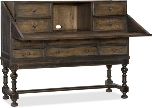 Hooker Furniture Home Office Hill Country Boerne Ranch Managers Desk - Image 2