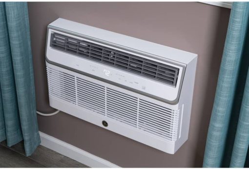 GE 8,300 BTU 10.6 EER 115 V White Built-In Cool-Only Room Air Conditioner - Image 9