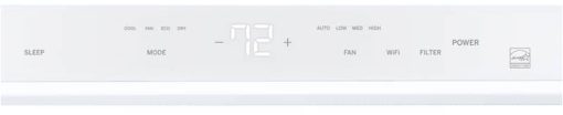 GE 10,000 BTU 10.6 EER 230/208 V White Built-In Cool-Only Room Air Conditioner - Image 4