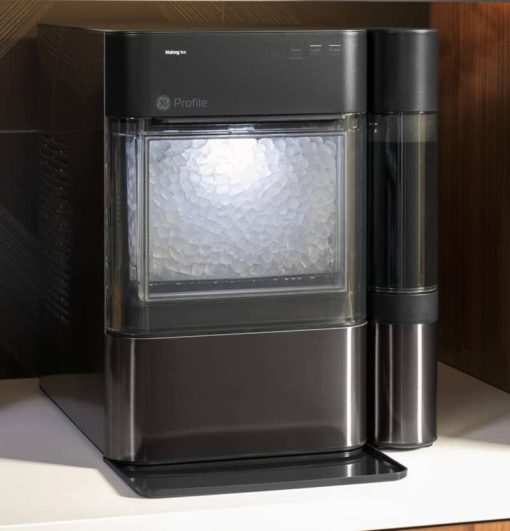 GE Profile Opal 2.0 Black Stainless Nugget Ice Maker With Side Tank - Image 6