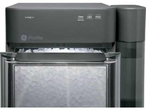 GE Profile Opal 2.0 Black Stainless Nugget Ice Maker With Side Tank - Image 3