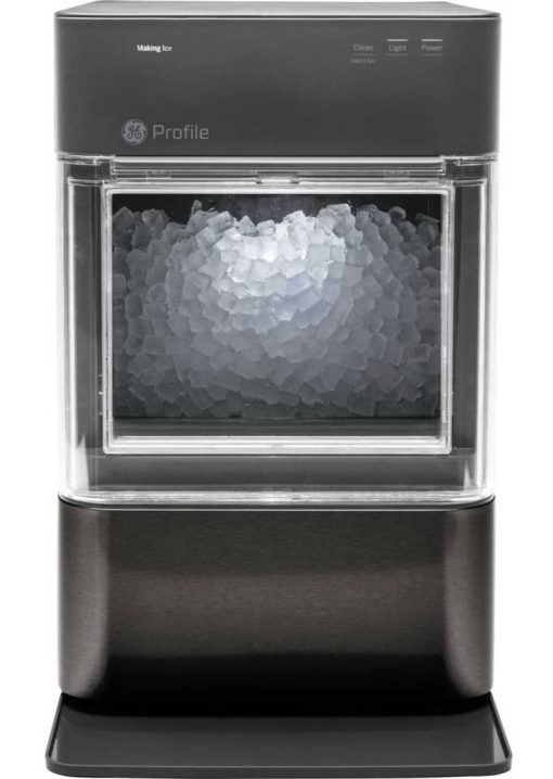 GE Profile Opal 2.0 Black Stainless Steel Nugget Ice Maker