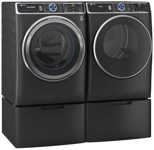 GE Profile ADA 7.8 Cu. Ft. Carbon Graphite Smart Front Load Electric Dryer With Steam And Sanitize Cycle - Image 13